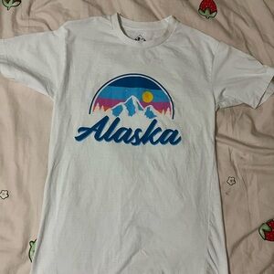 Alaska Graphic Short Sleeve Tee - White